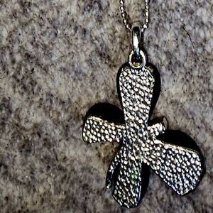 Purple Butterfly Necklace